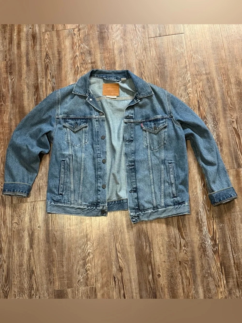 Levi's Men's Blue Denim Trucker Jacket - Picture 1 of 4